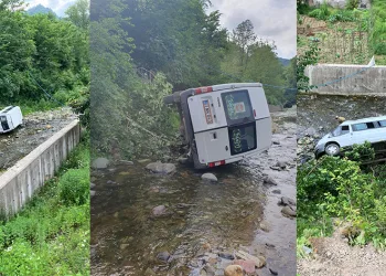 Trafik kazası: 1’i ağır 5 yaralı