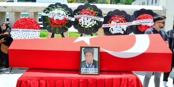 Kıbrıs Gazisi son yolculuğuna uğurlandı