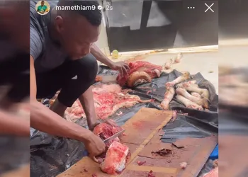 Mame Thiam ailesi ile kurban bayramını kutladı