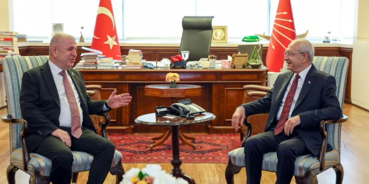 Ümit Özdağ’dan Kılıçdaroğlu’na ziyaret