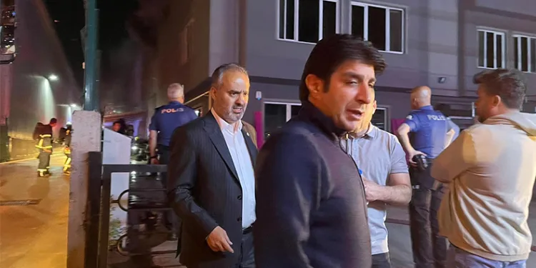 “Yangın kısmi olarak kontrol altına alındı”