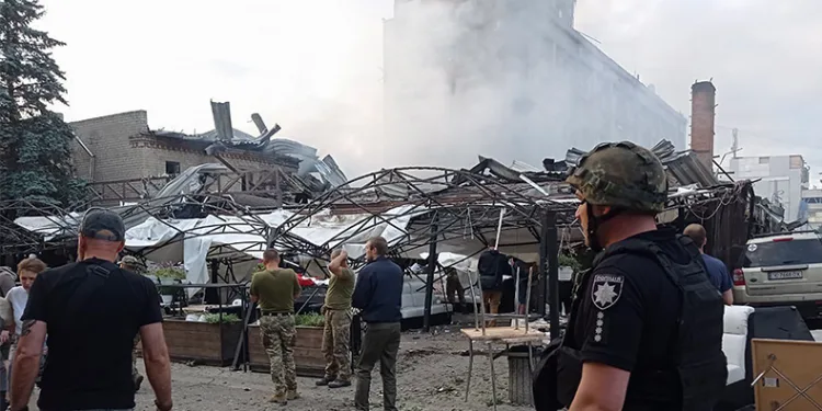 Ukrayna’da restoran saldırısı