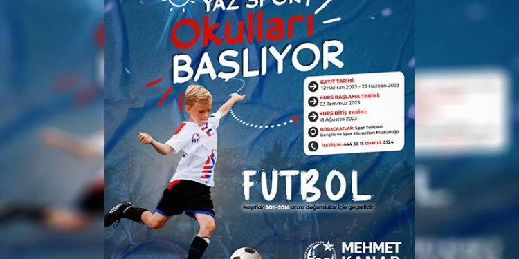 Yaz spor okulları başlıyor