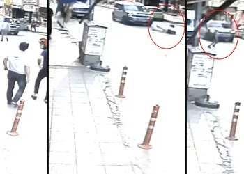 Çocuk aniden yola çıktı, otomobil çarptı