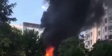 Çocuk parkı kundaklandı