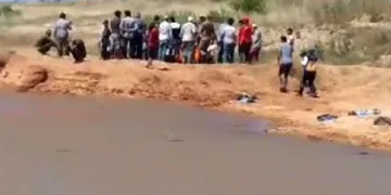 Baraj gölüne giren çocuk boğuldu
