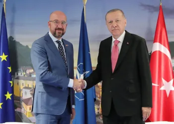 Cumhurbaşkanı Erdoğan, AB Konsey Başkanı ile görüştü