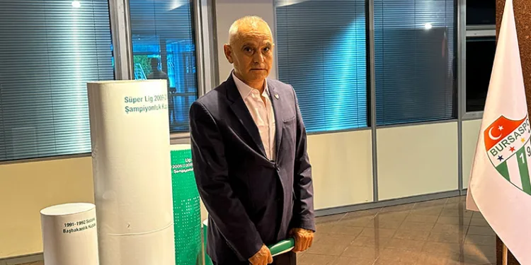 Bursaspor başkanlığına tekrar aday oldu