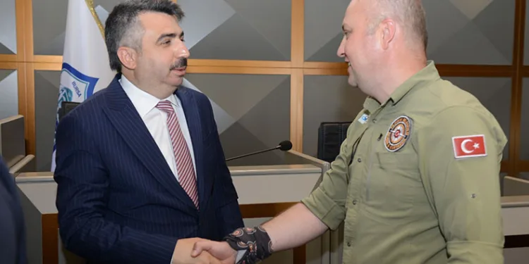 Yıldırım ailesi bayramlaştı
