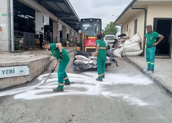 Kurban pazarlarında ilaçlama