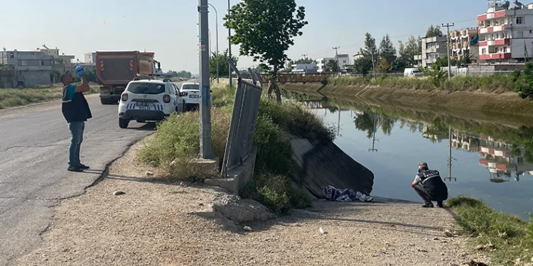 Sulama kanalında erkek cesedi bulundu
