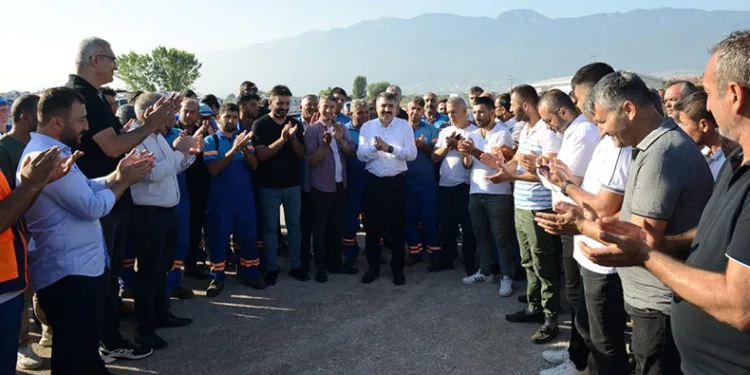 Başkan Yılmaz’dan şehit ailelerine bayram ziyareti