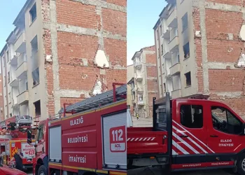 Elazığ’da korkutan yangın