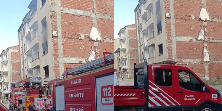 Elazığ’da korkutan yangın