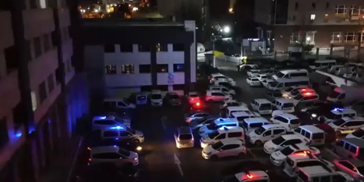 Paravan operasyonunda 237 gözaltı