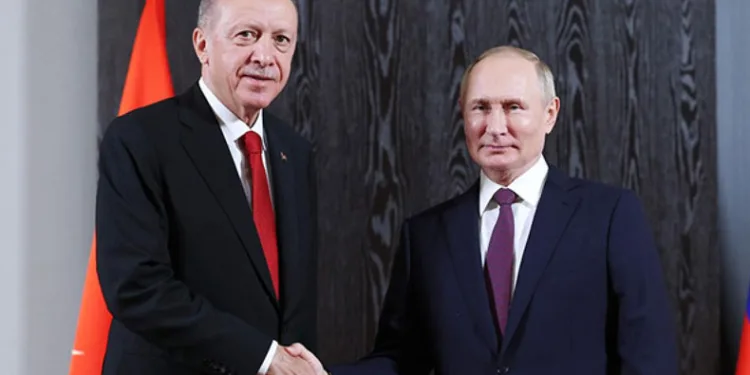 Cumhurbaşkanı Erdoğan Putin ile görüştü