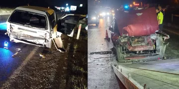 Düğün dönüşü kaza yaptılar