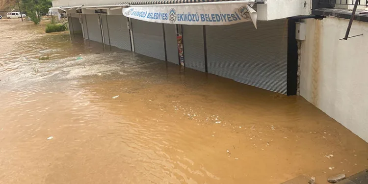Yağmur sele neden oldu