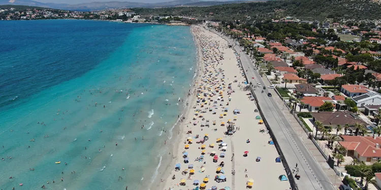 Plajlar doldu taştı