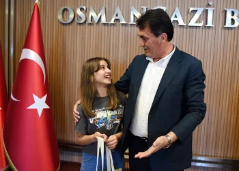 Başkan Dündar personel ile bayramlaştı