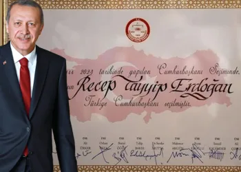 Cumhurbaşkanı Erdoğan mazbatasını aldı