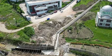 Fatsa Millet Bahçesi inşaatı devam ediyor