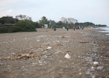 Mersin sahillerindeki insanlık ayıbı