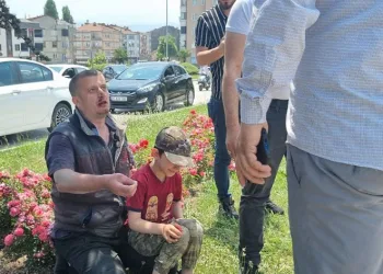 Bursa’da cip ile elektrikli bisiklet çarpıştı