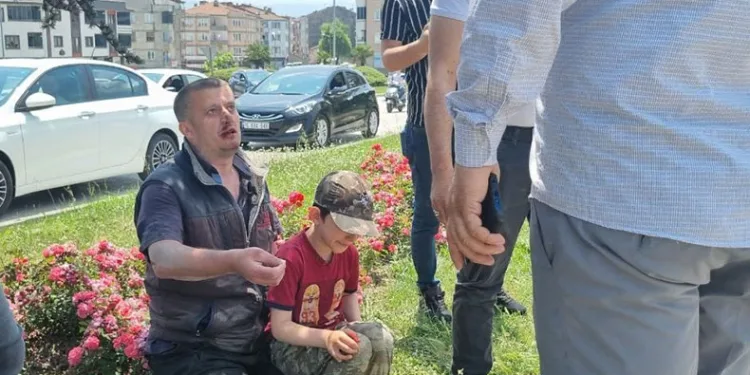 Bursa’da cip ile elektrikli bisiklet çarpıştı
