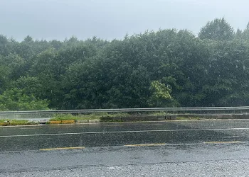 Düzce’de sağanak etkili oluyor