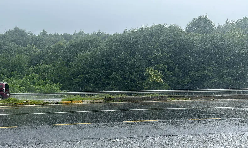 Düzce’de sağanak etkili oluyor