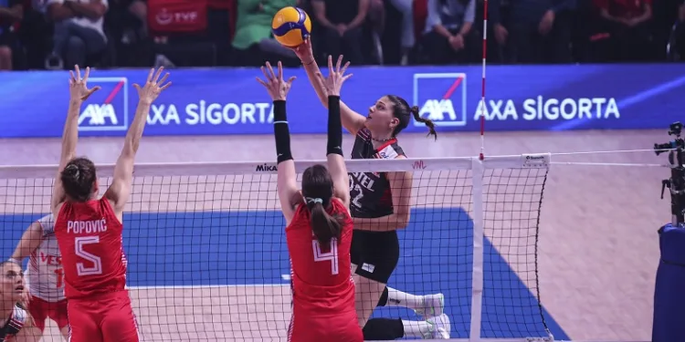 FIVB Milletler Ligi: Türkiye: 3 – Sırbistan: 1