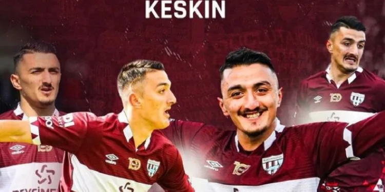 Bandırmaspor, Berkan Mahmut Keskin ile 3 yıllık sözleşme imzaladı