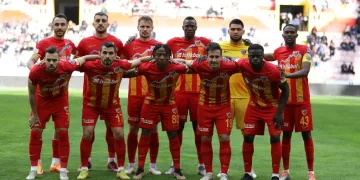 Kayserispor 36 maçta 55 gol attı