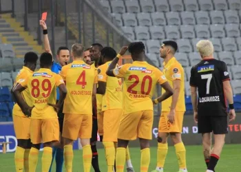 Kayserispor’un kart raporu