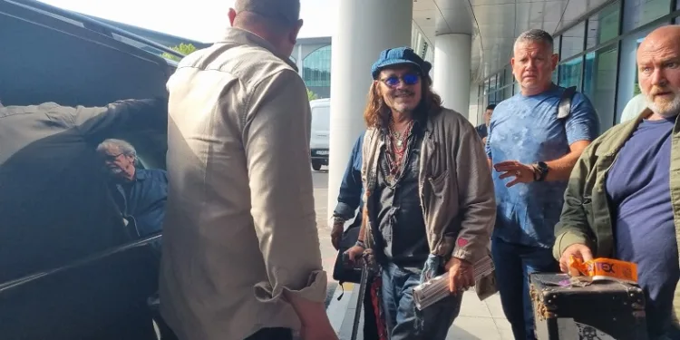 Johnny Depp İstanbul’a geldi