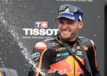 Brad Binder, MotoGP sürat rekoru kırdı