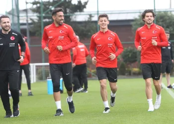 A Milli Futbol Takımı, Letonya maçı hazırlıklarını sürdürdü