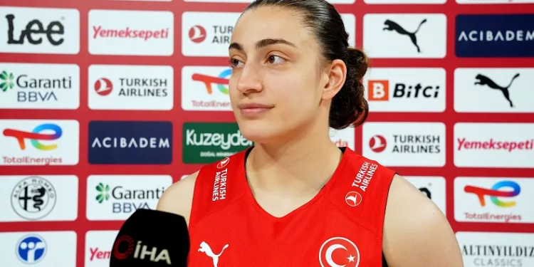 A Milli Kadın Basketbol Takımı oyuncusu Derin Erdoğan: “Bu turnuvada yer almak benim için büyük şans”