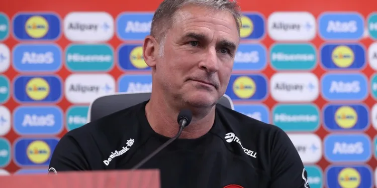 A Milli Futbol Takımı Teknik Direktörü Stefan Kuntz Kuntz: “Önemli bir galibiyet elde ettik”