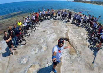 Yenişehir’den pedal çeviren bisikletliler KKTC turunu tamamladı
