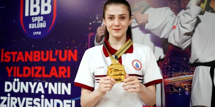 Milli Tekvandocu Merve Dinçel: “Kariyerimin ikinci altın madalyasını Bakü’de elde etmek önemliydi”