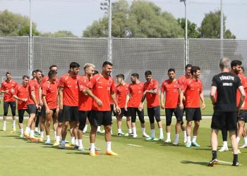 A Milli Takım, Letonya maçının hazırlıklarını tamamladı