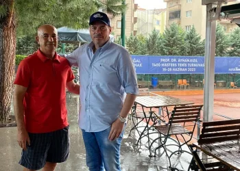 Prof. Dr. Ayhan Kızıl T400 Masters Tenis Turnuvası’nda 6. yıl heyecanı