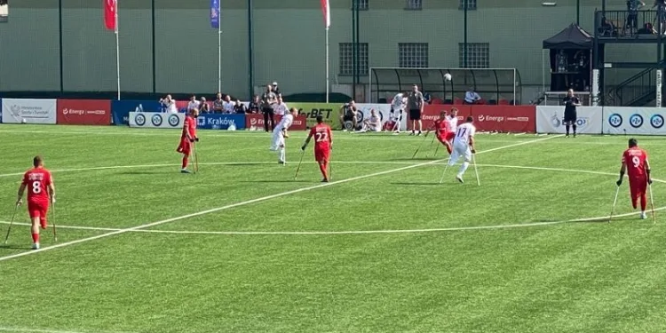 Ampute Futbol Uluslar A Ligi’nde Türkiye ikinci oldu