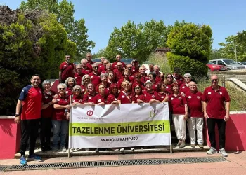 Anadolu Üniversitesi tazelenme olimpiyatlarına damga vurdu