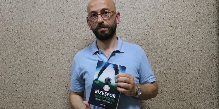 Rizeli araştırmacı, Ç. Rizespor’un 55 sezonluk maç istatistiklerini kitap haline getirdi