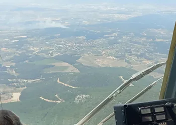 İzmir’de orman yangını