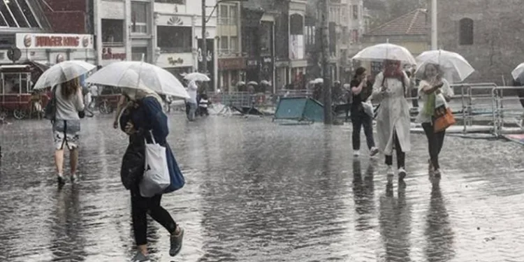İstanbul için sarı kodlu uyarı