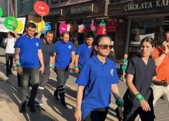 Bursa’da sağlıklı yaşam Festivali, Kortej yürüyüşüyle başladı